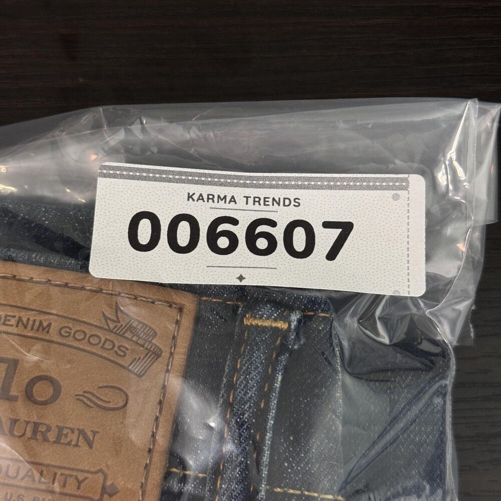 Polo Ralph Lauren Jeans Mens 30 X 30 The Sullivan Slim Dark Wash Stretch Denim - Picture 10 of 10